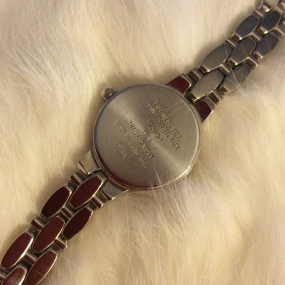 Anne Klein Circle Face Chain Watch - Picture 3 of 5